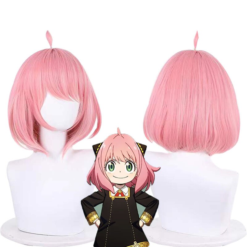 Anime Spy X Family Anya Forger Cosplay Costume Anya Forger Wig Adult Kids Clothing Including Socks Horn Headgear Halloween Suits alx