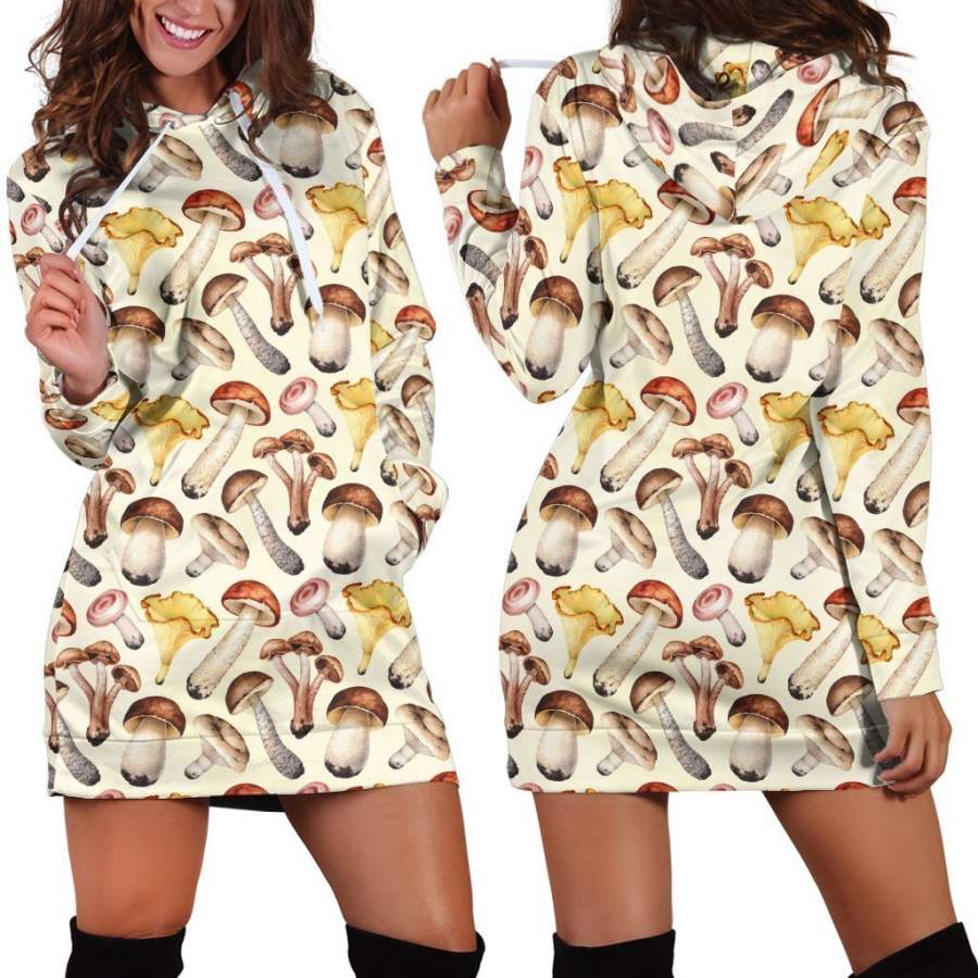 All Over Printing Premium Hoodie Dress