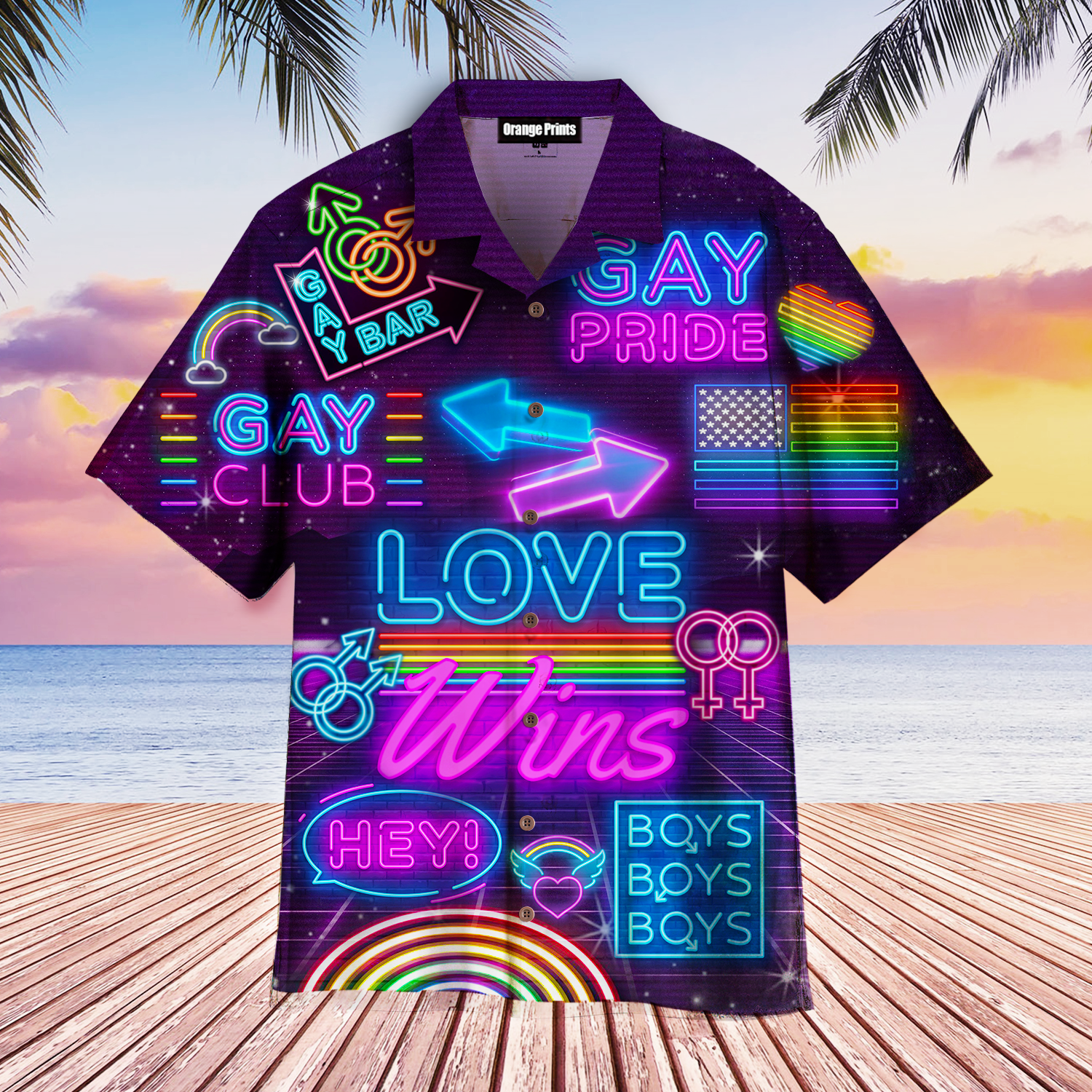 Lgbt Love Wins Pride Month Hawaii Shirt For Men Women Ha79096