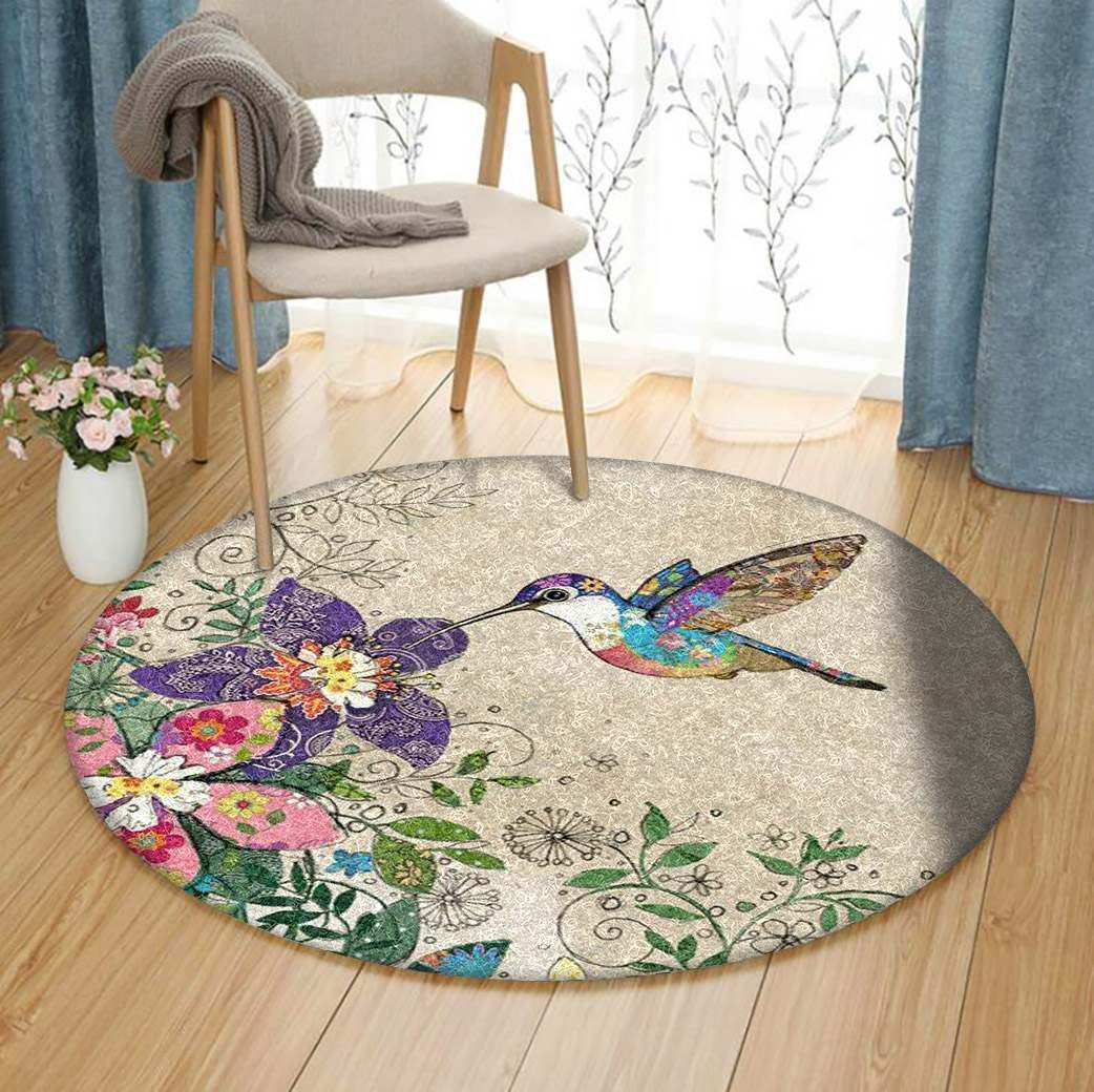 Hummingbird GE4034 Round Rug  CYSI2907