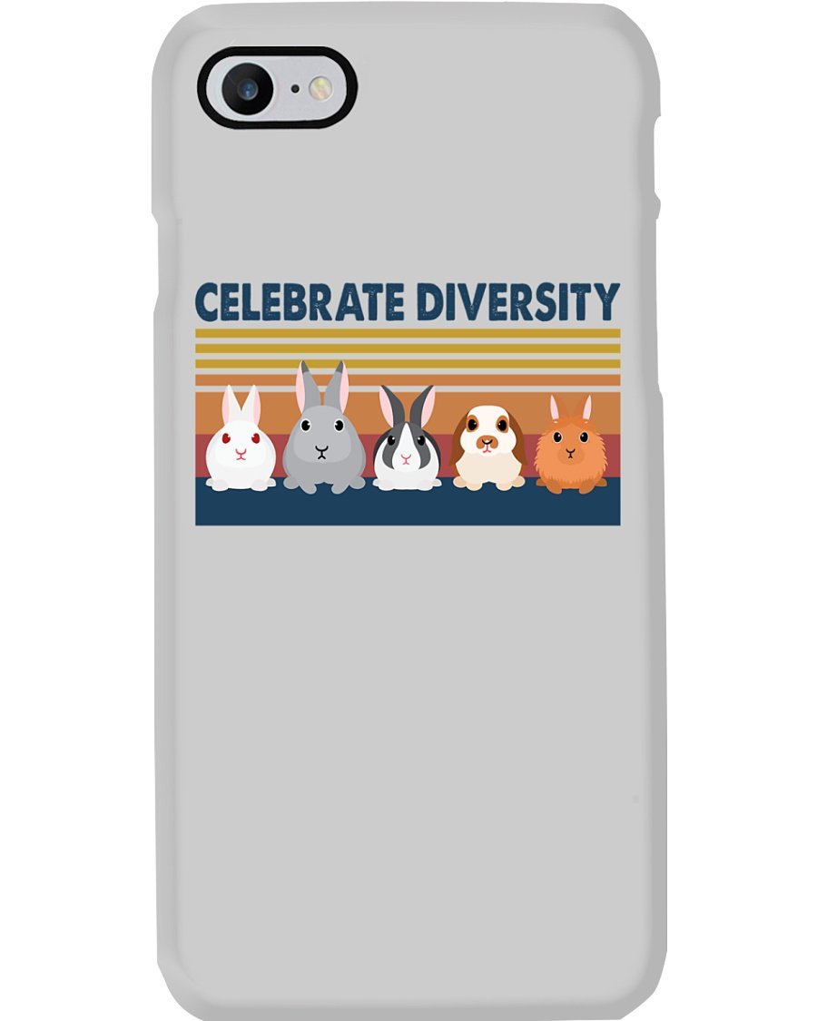 Rabbit Celebrate Diversity Phone Case