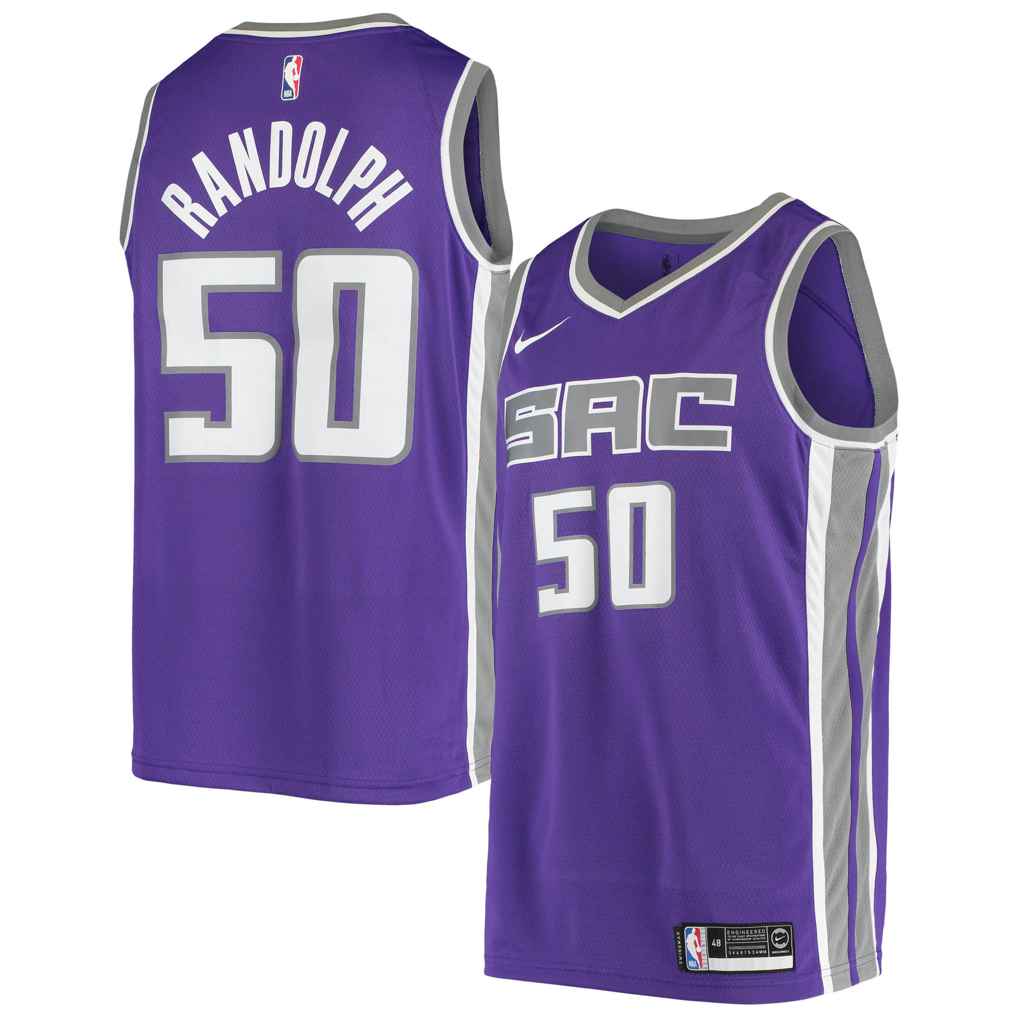 Zach Randolph Sacramento Kings Swingman Jersey – Purple NBA