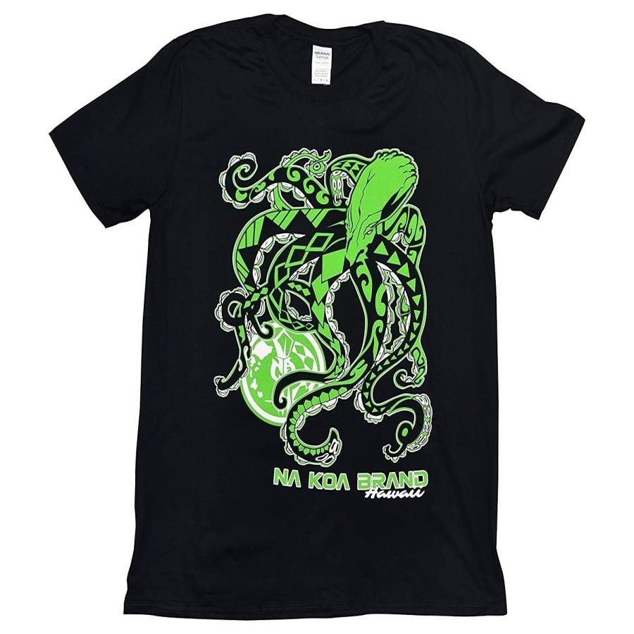 Hawaiian Tribal Octopus Summer Men’S Short Sleeve T Shirt