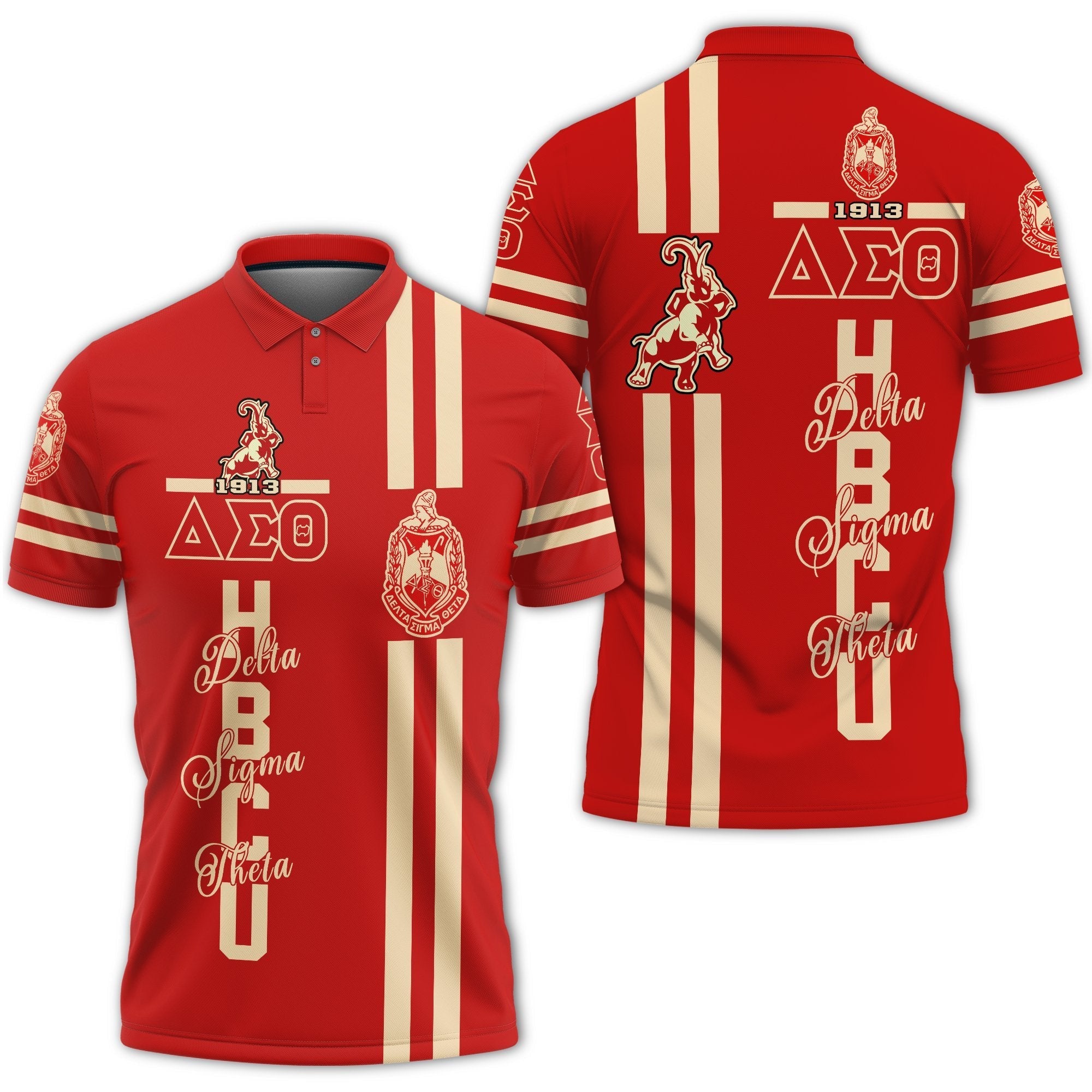 Sorority Polo – Hbcu Delta Sigma Theta Elephant Polo Shirt