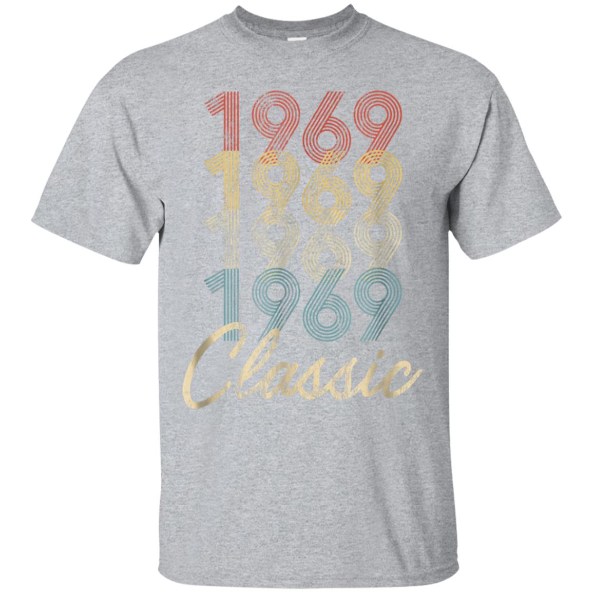 49th Birthday Gift Vintage 1969 T-Shirt Men & Women