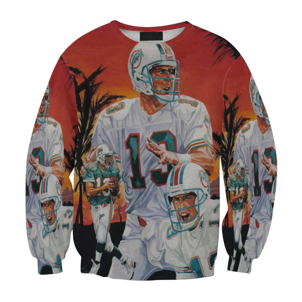 Miami Dolphins Dan Marino2 Gift For Fan 3D Full Printing Sweatshirt