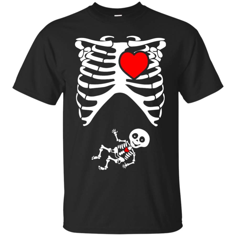 Halloween Funny Sexy Pregnant Xray Skeleton Baby Shirt, Hoodie, Tank