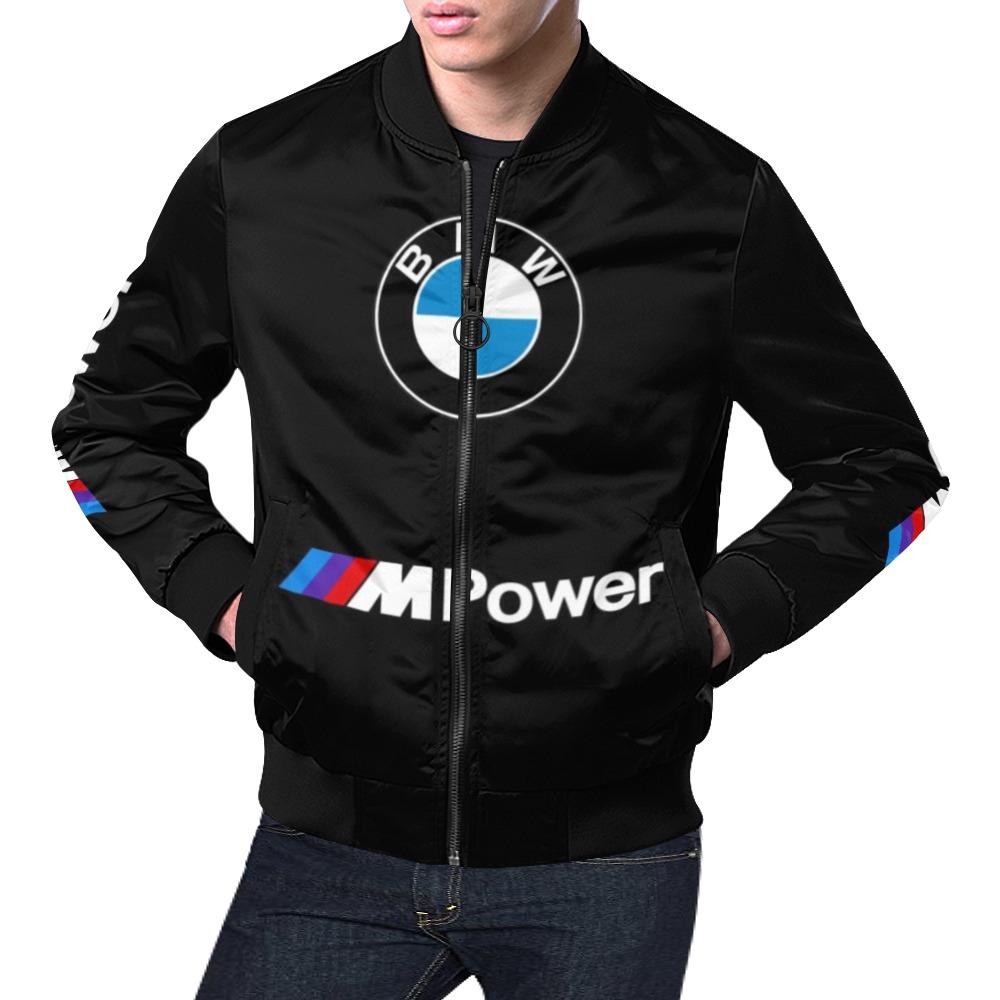 Bmw M Power All Over Print Bomber Jacket For Men