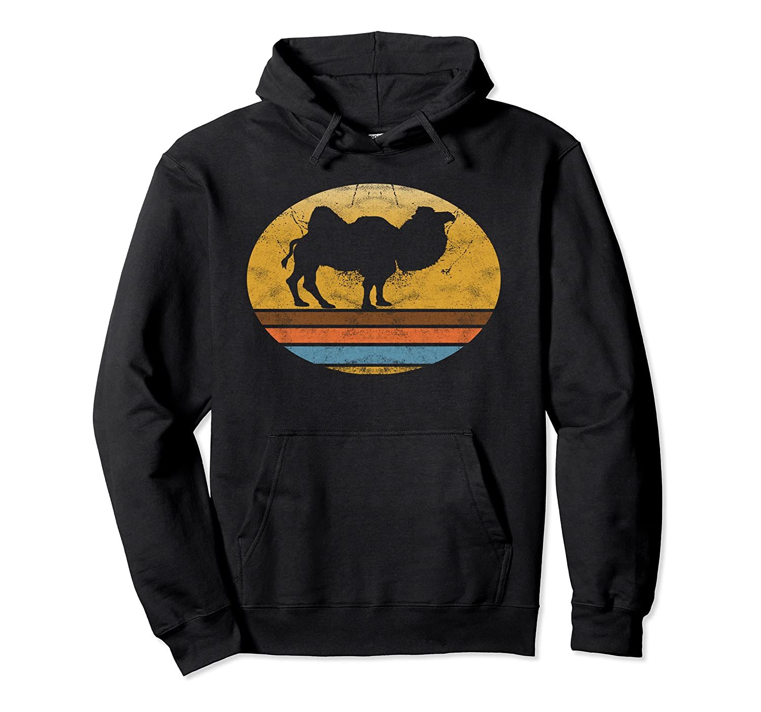 Retro Camel Animal Vintage Style Love Animals Gift Pullover Hoodie T-Shirt, Sweatshirt, Tank Top