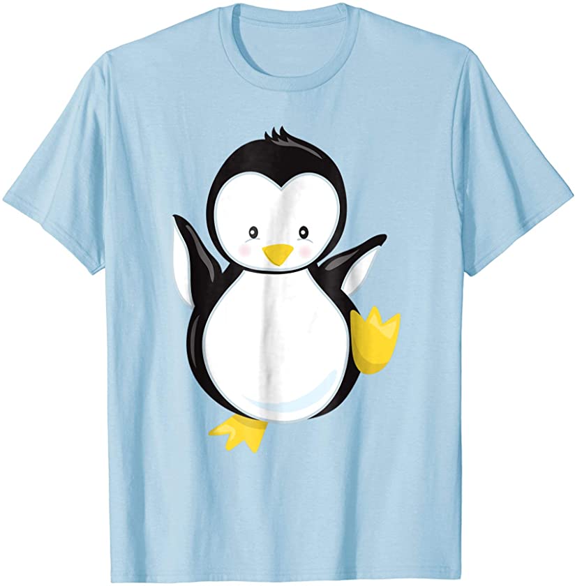 Cute Modern Unique & Trendy Penguin T-Shirt & Gift G999996