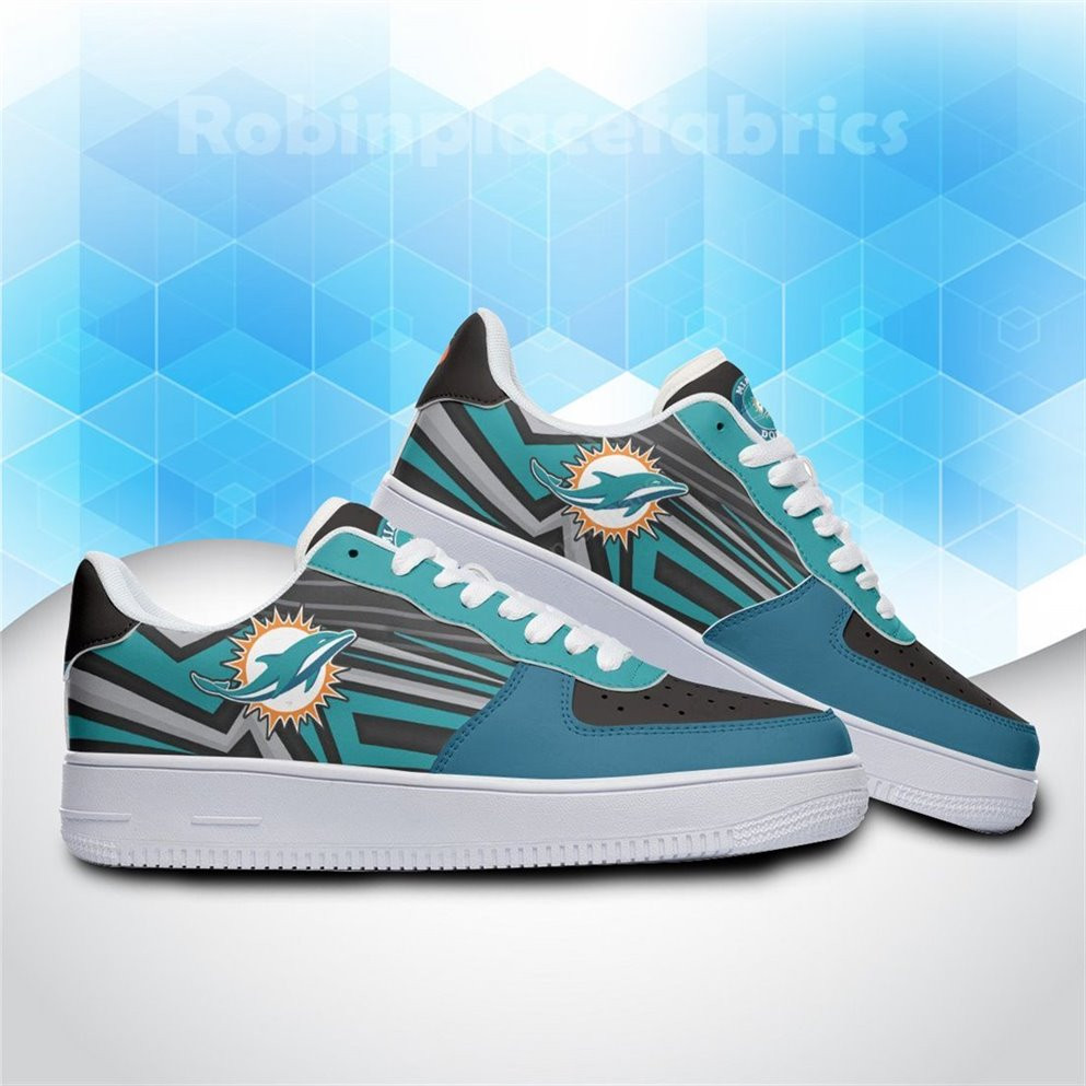 Miami Dolphins Af 1 Sneakers Shoes 10