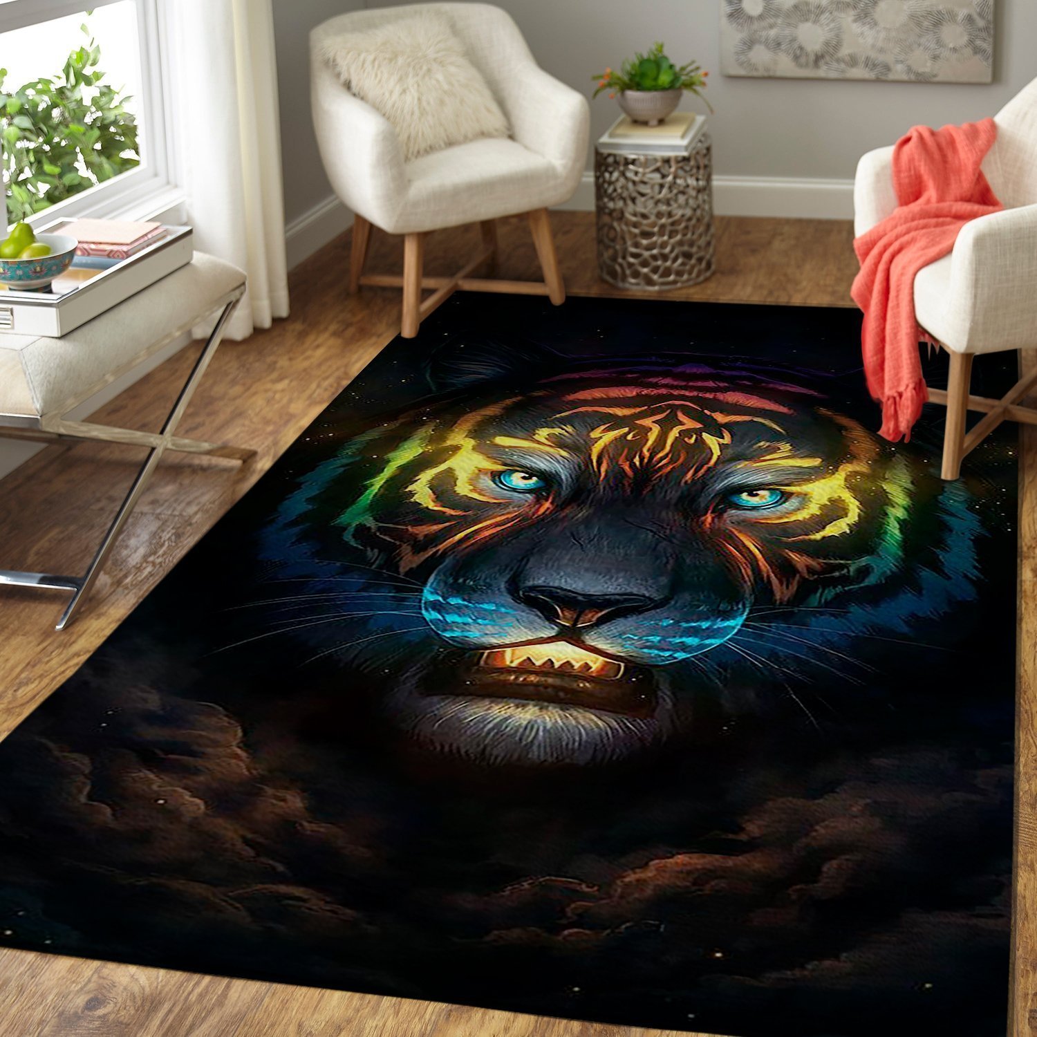 Colorsoul Tiger Area Rug / Floor Decor