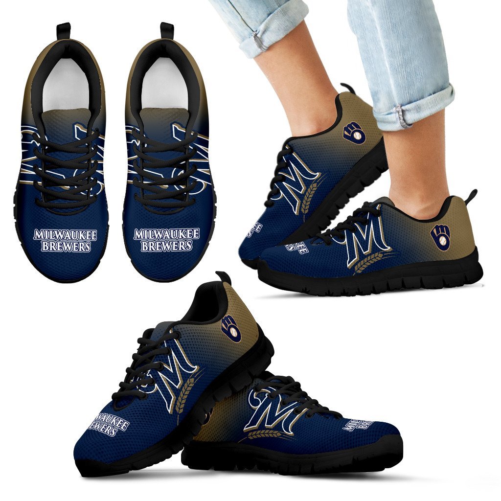 Awesome Unofficial Milwaukee Brewers Sneakers