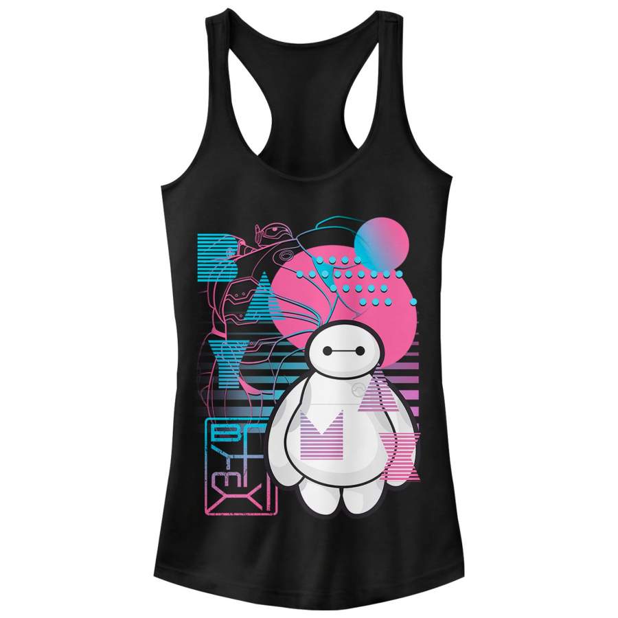 Big Hero 6 Junior’s Retro Baymax  Racerback Tank