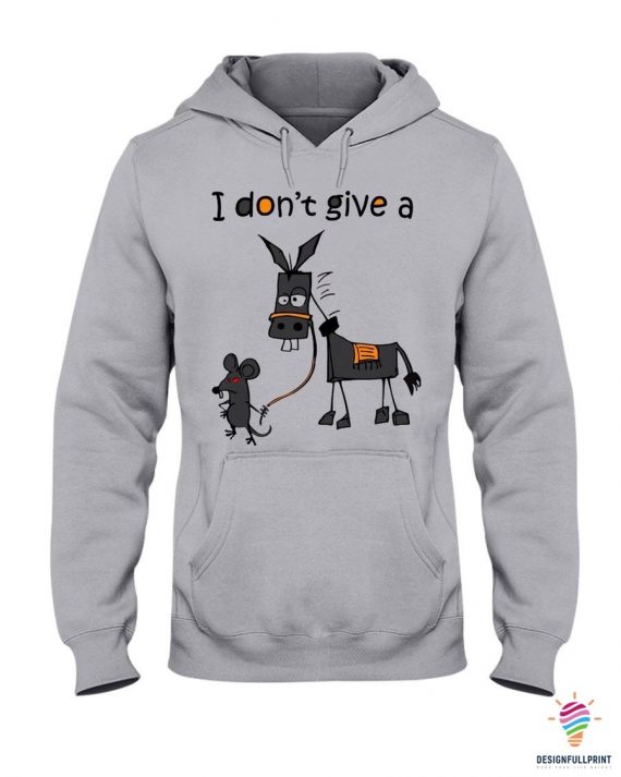 I Don’T Give A Rat’Ass Funny Hoodie Pa