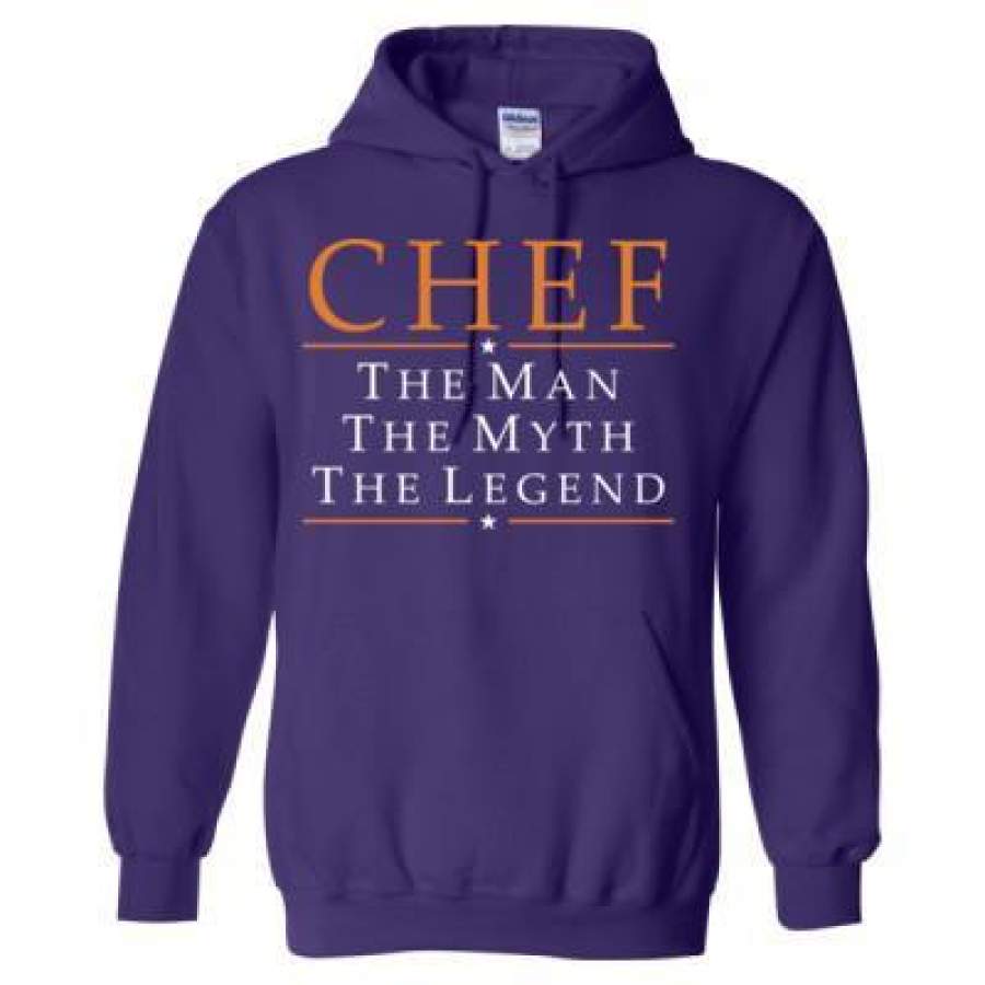 AGR Chef The Man The Myth The Legend – Heavy Blend™ Hooded Sweatshirt