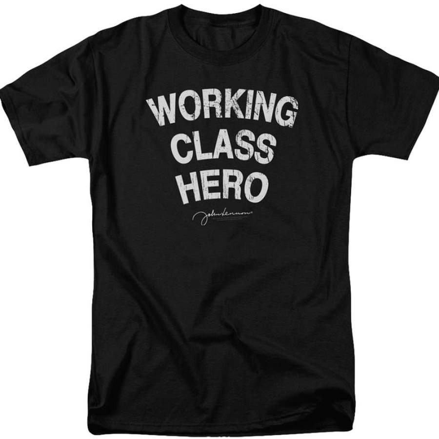 Working Class Hero John Lennon T-Shirt - Love Art USA