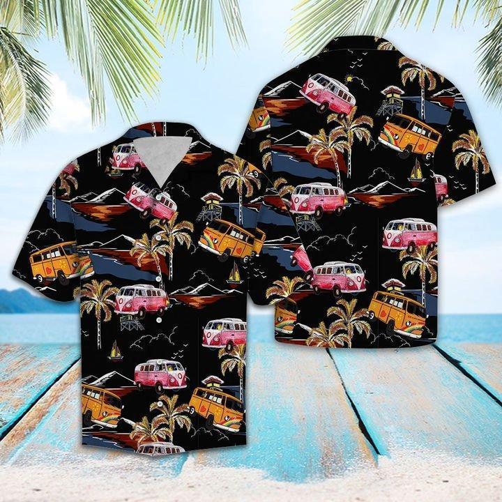 Tropical Hippie Car Hawaii Shirt For Men And Women Ha41792