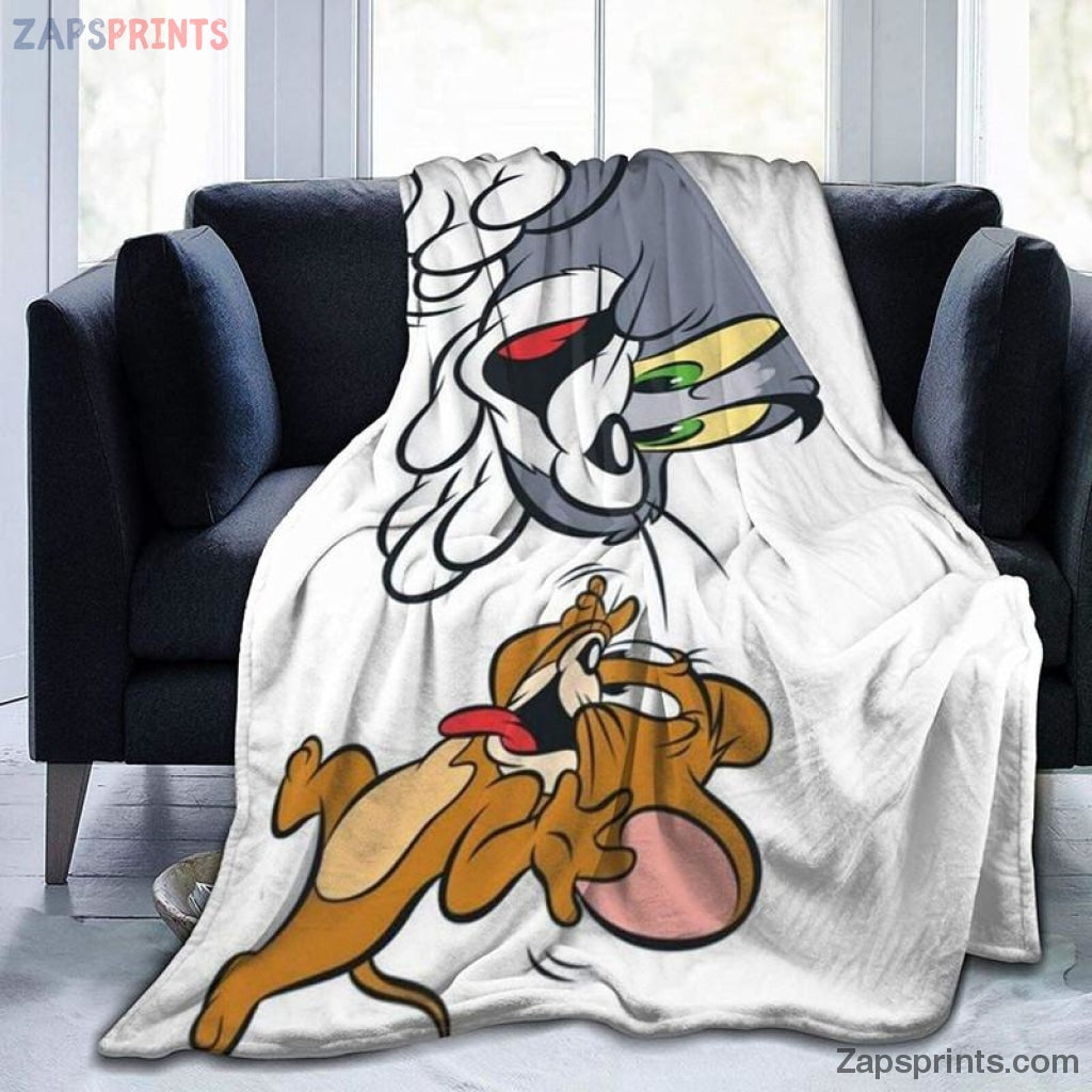 Tom And Jerry Movie Tease Blanket