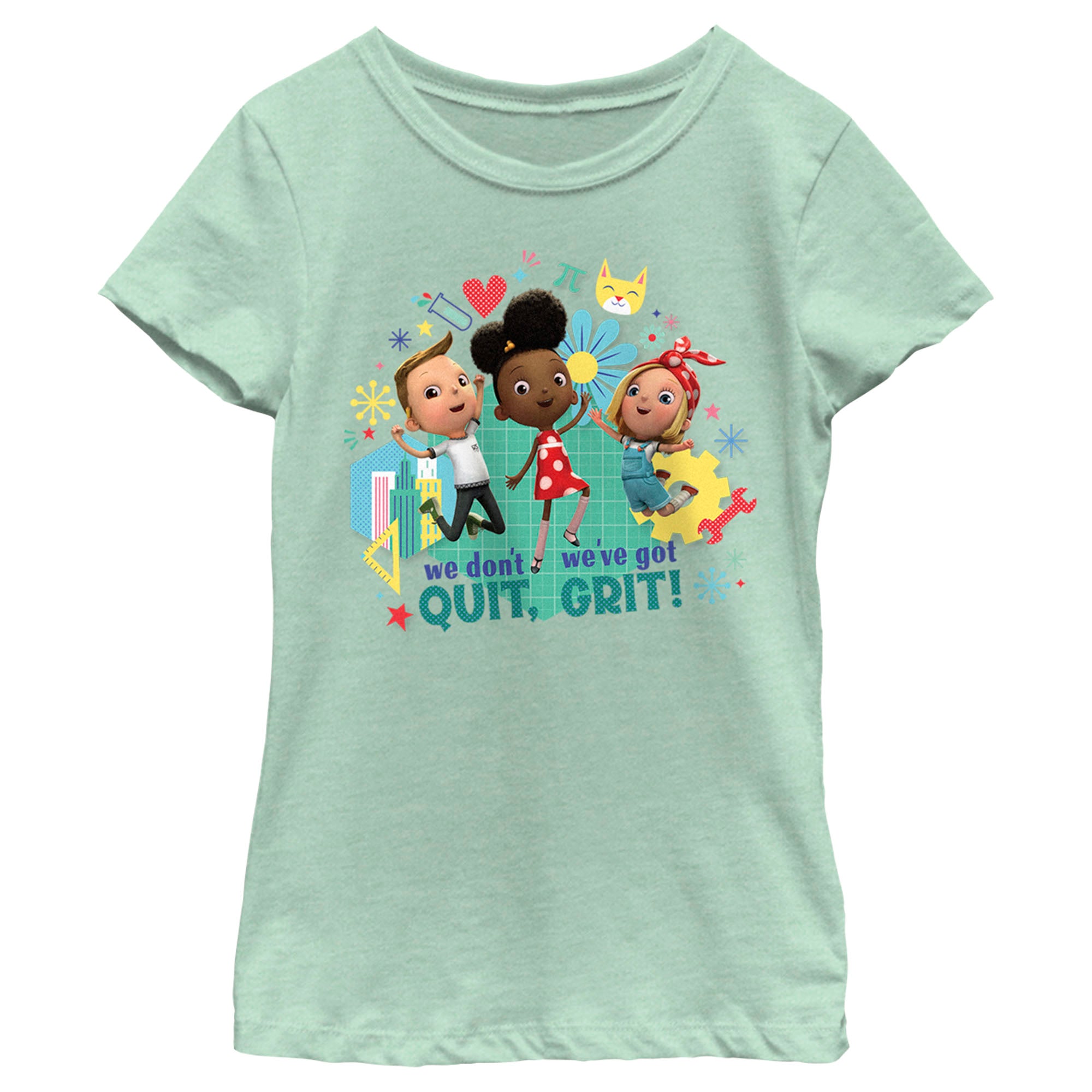 Ada Twist, Scientist Girl’S We’Ve Got Grit  T-Shirt