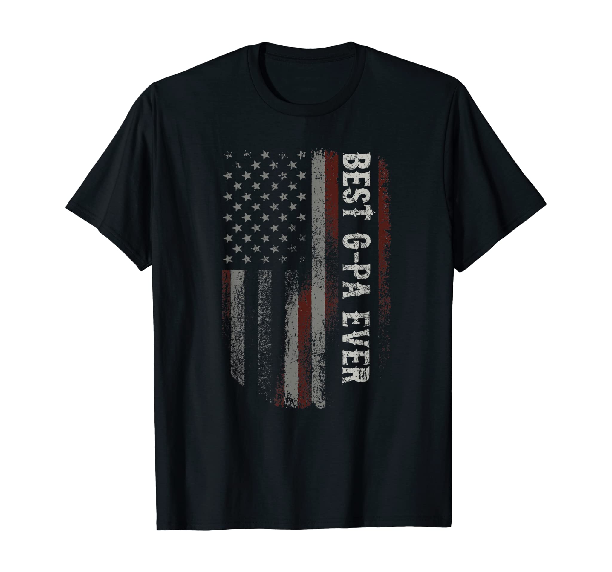 Best G-pa Ever American Flag Funny Grandpa Gift T-Shirt