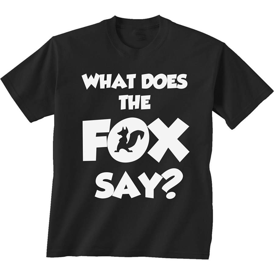 What Does the Fox Say? Youth Short Sleeve TShirt