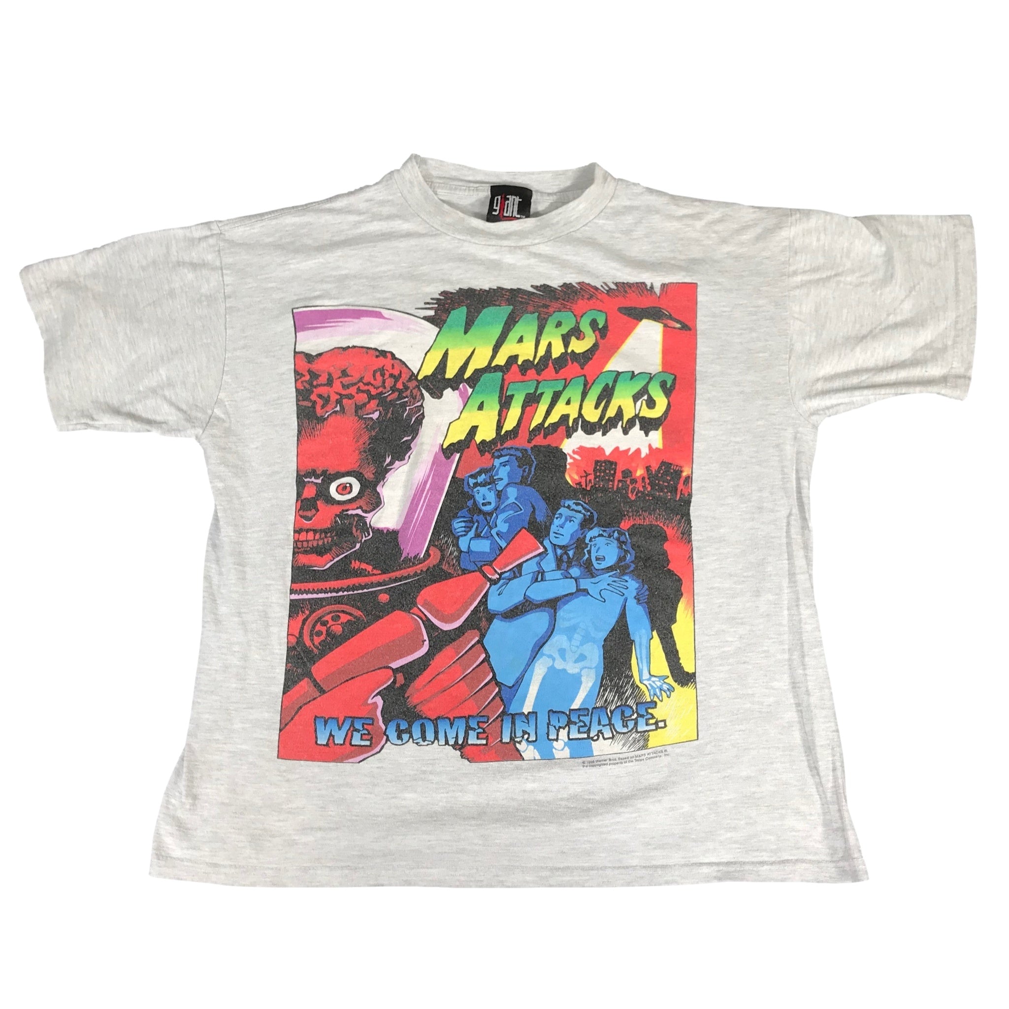 Vintage Mars Attacks “We Come in Peace” T-Shirt