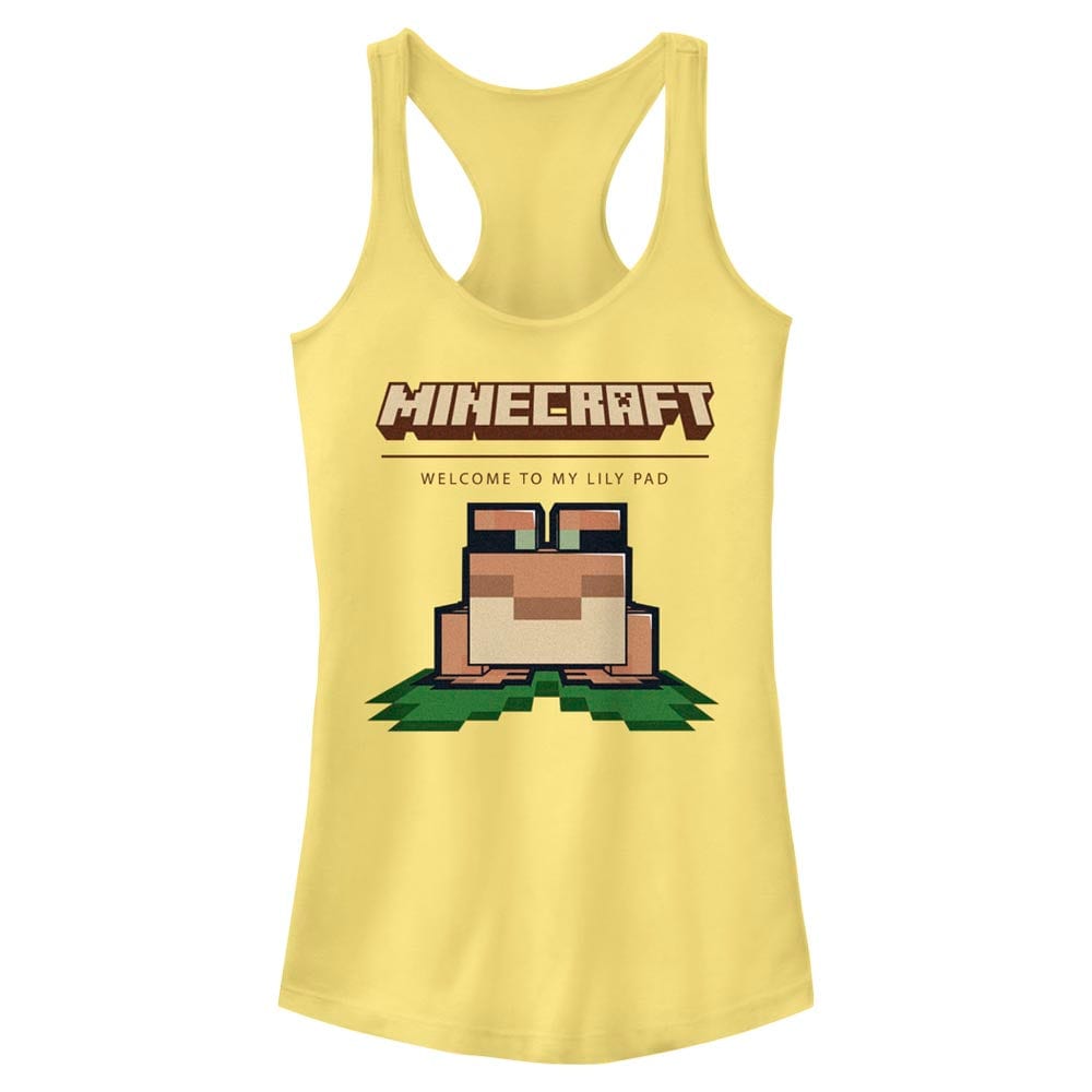 Welcome Frog – Minecraft  Racerback Tank-