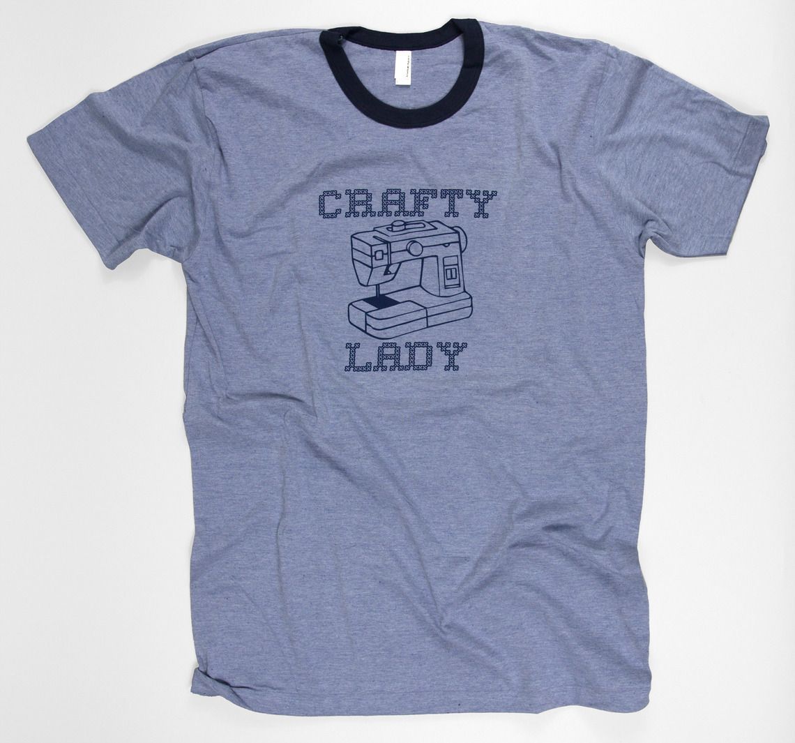 Sarah Utter Crafty Lady Melange Shirt