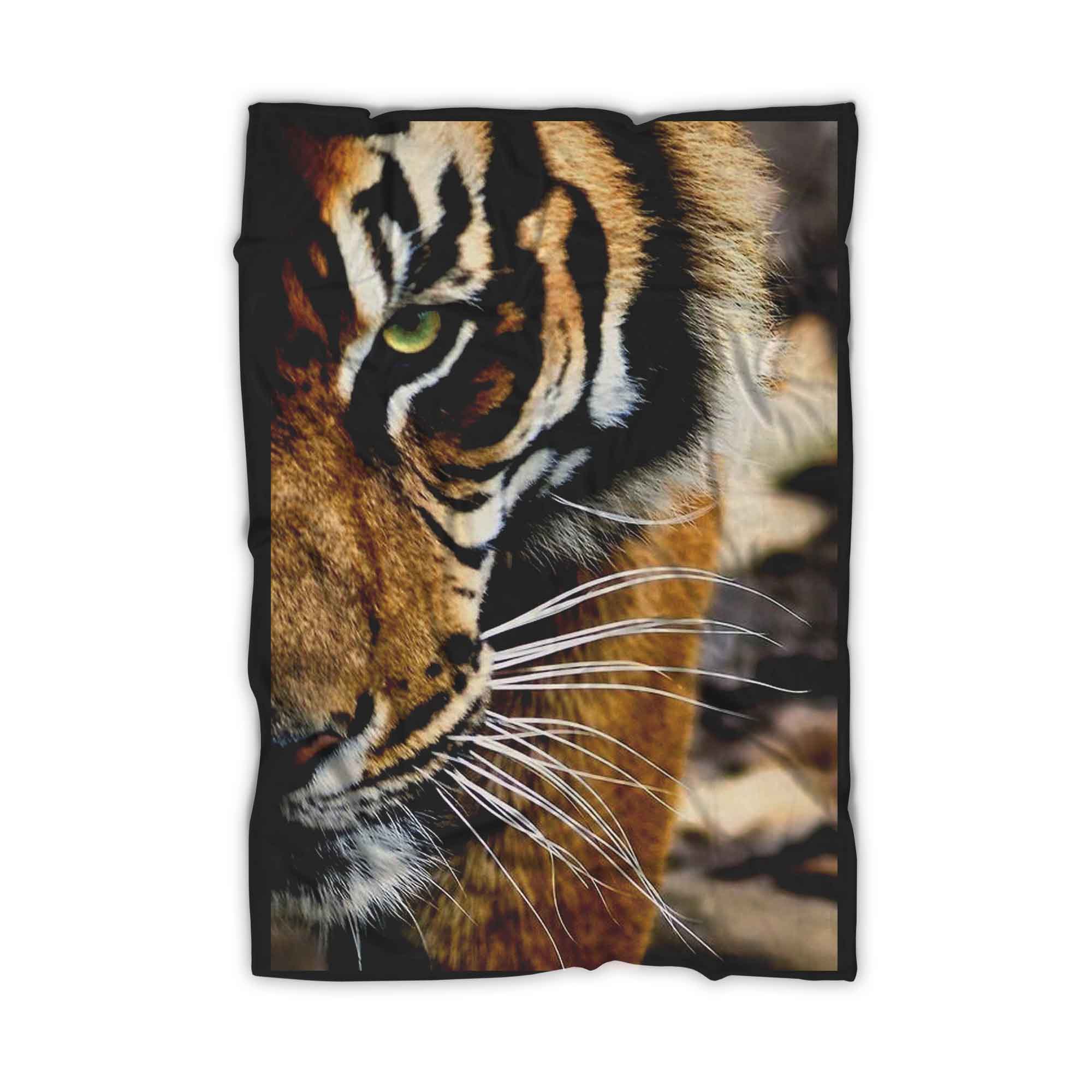 Face Tiger Animals Blanket