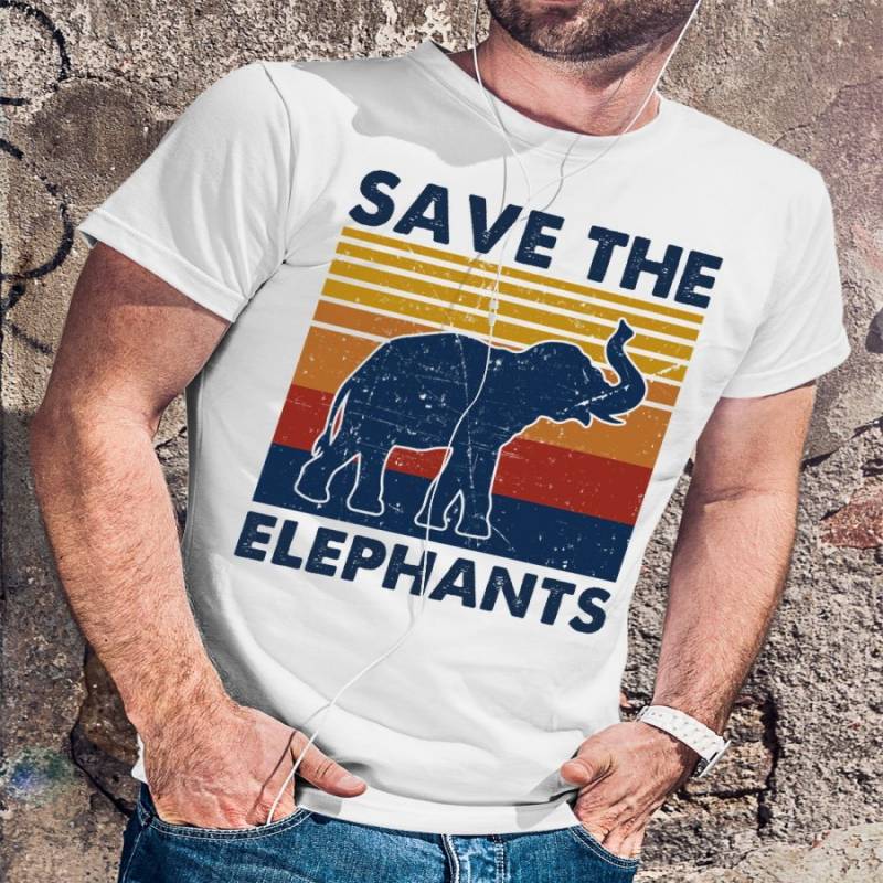 Save The Elephants Classic T-Shirt