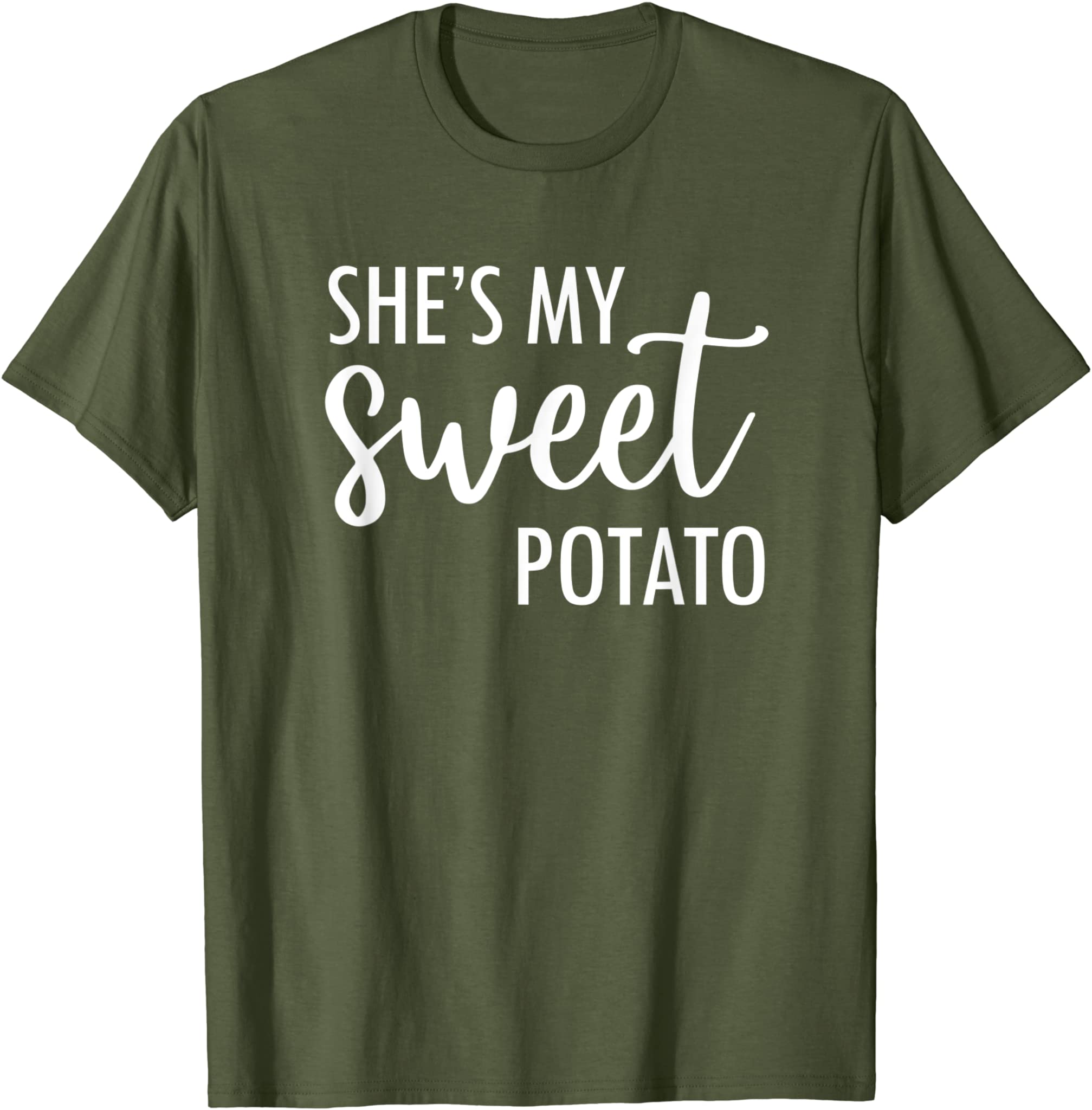 She’S My Sweet Potato I Yam Thanksgiving Family And Couple T-Shirt