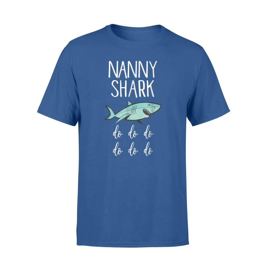 Cute Nanny Shark Pregnancy Announcement Doo Doo Doo T-Shirt