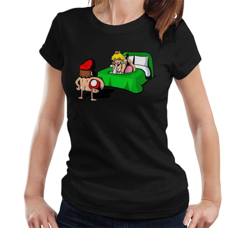 Sex On Shrooms Super Mario Women’s T-Shirt
