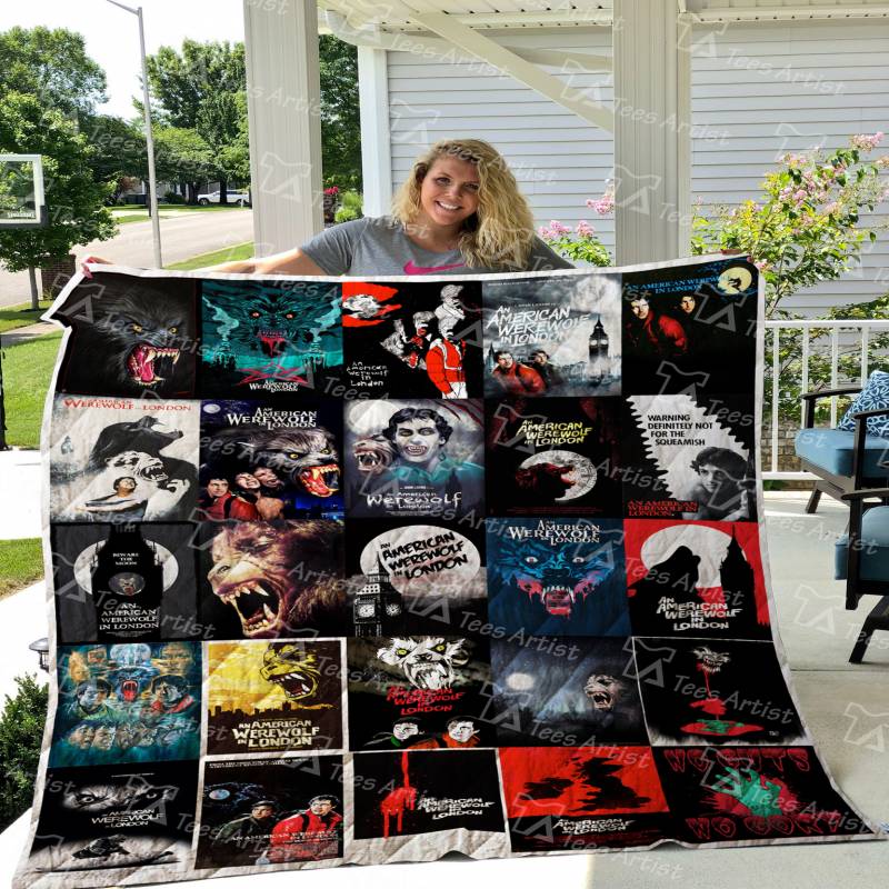 American Werewolf in London Quilt Blanket 0820