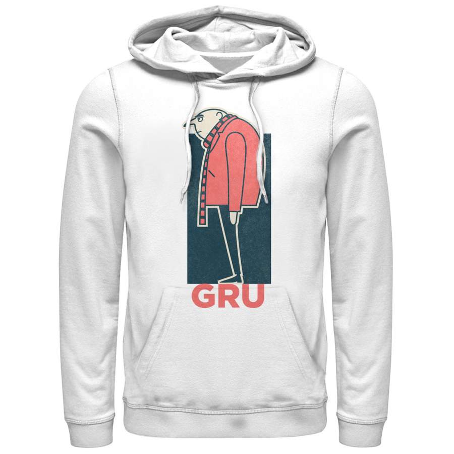 Despicable Me Men’s Gru Profile  Lightweight Hoodie