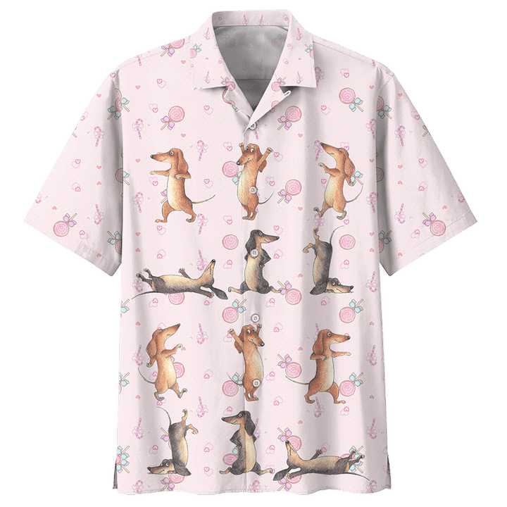 Dachshund Hawaii Shirt 19 Ha722