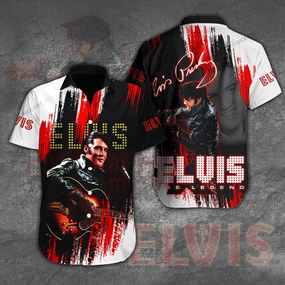 Elvis Presley Hawaiian 3D Shirt 3Hs-I3R9