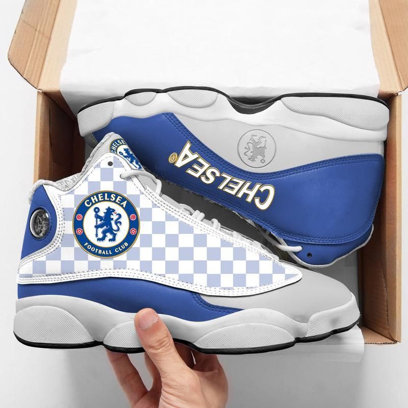 Chelsea Football Team Form Air Jordan 13 1 Shoes Sport Sneakers