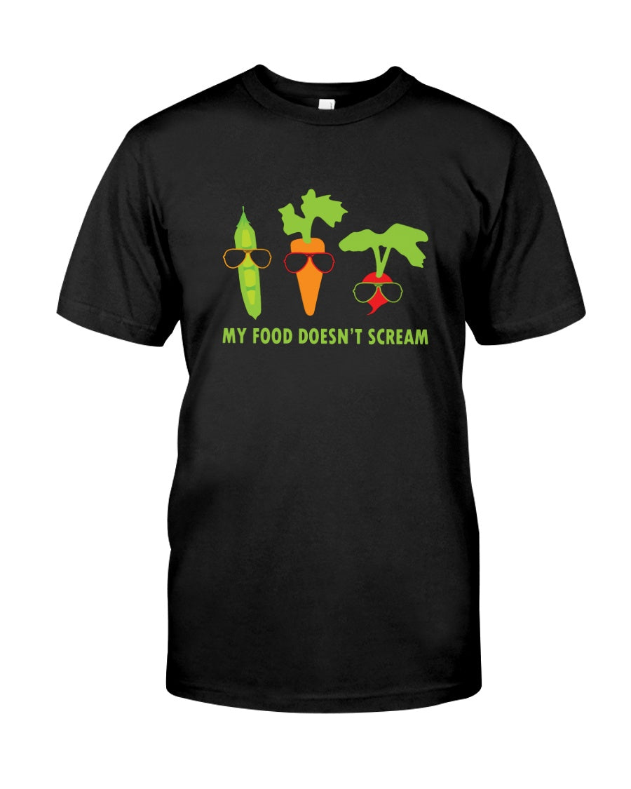 Carrot My Food Doesn’t Scream Standard Men T-shirt