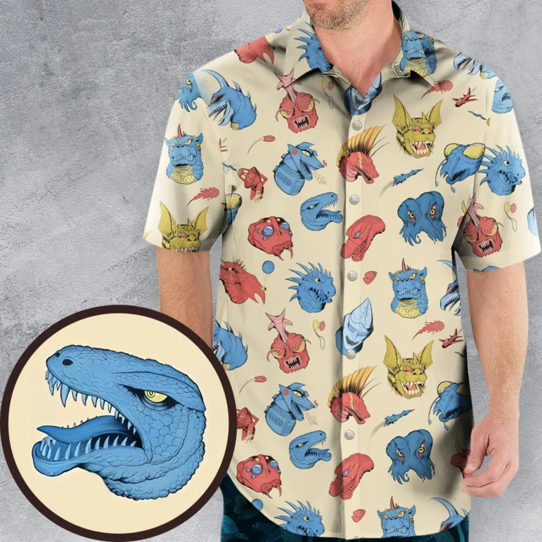 Godzilla Showa Celebration Hawaiian Shirt