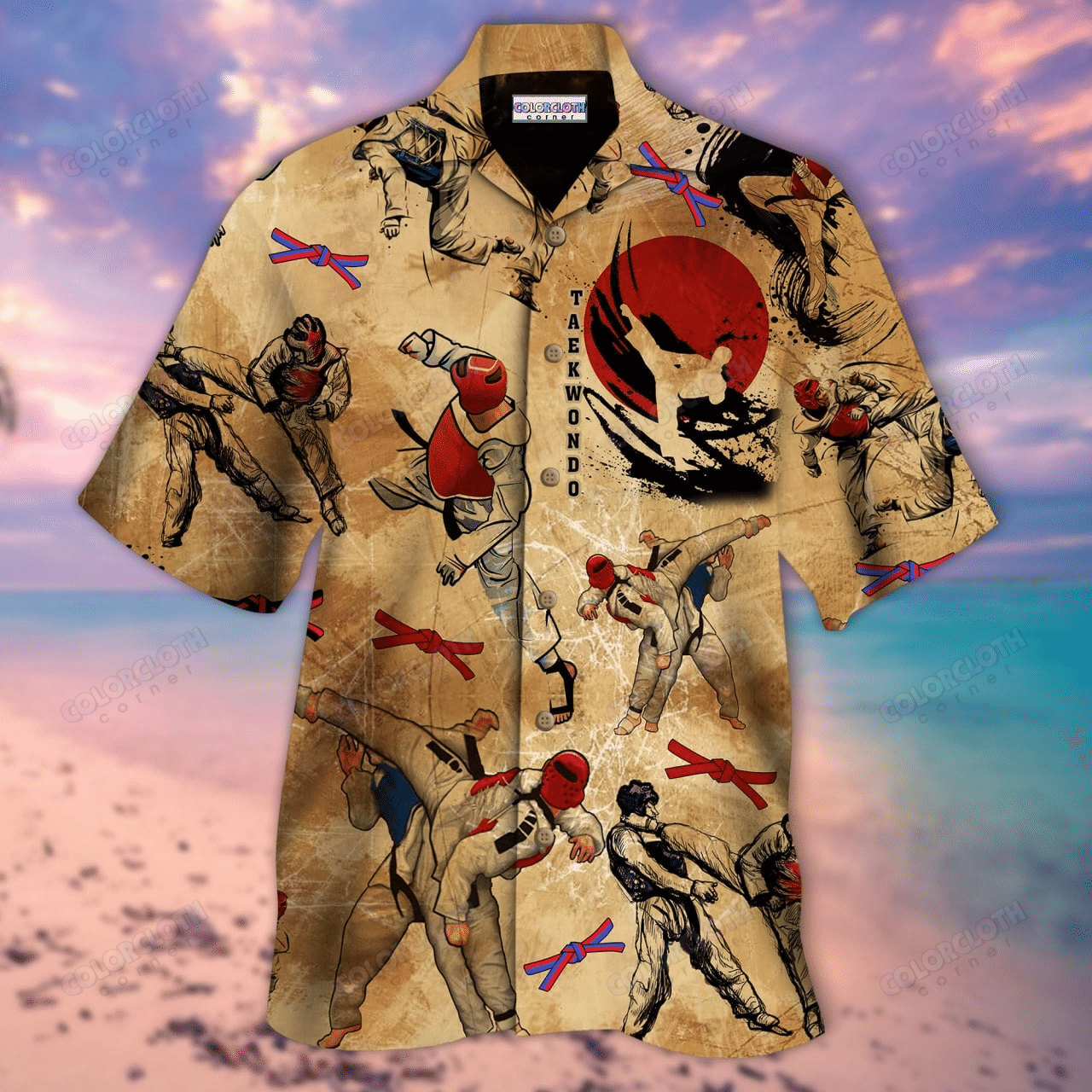 Taekwondo Hawaiian Shirt | For Men & Women | Adult | Hw5355