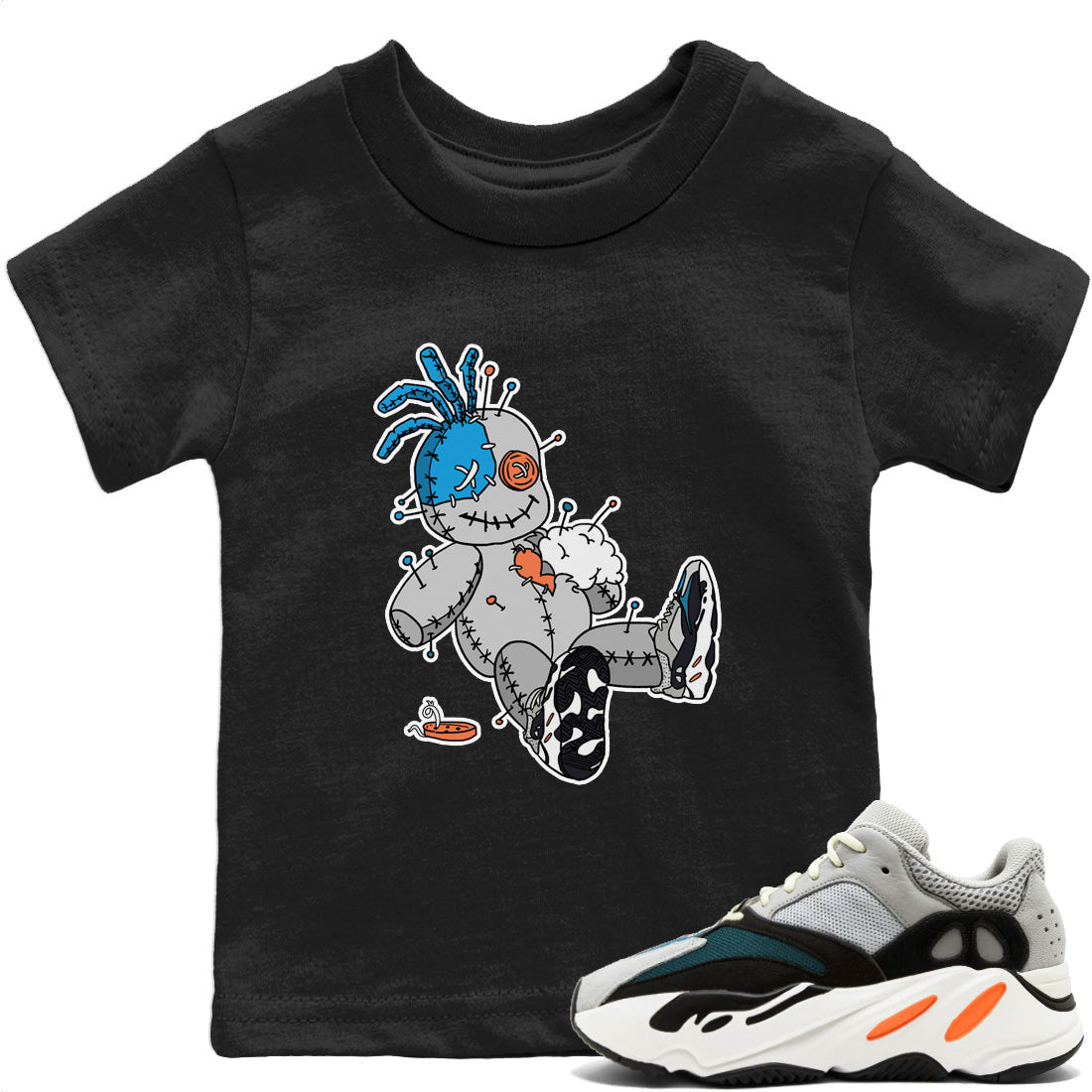 Voodoo Doll T-Shirt – Yeezy 700 Wave Runner Baby & Youth