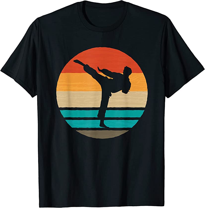 Vintage Karate Kenpo Karate shirts For Women Men Boys Girls T-Shirt