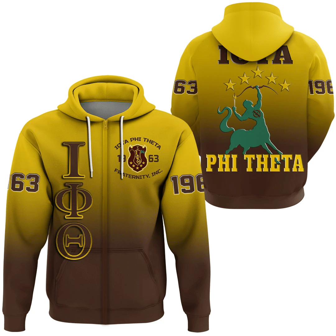 Africa Zone Hoodie – Iota Phi Theta Gradient Zip Hoodie A31