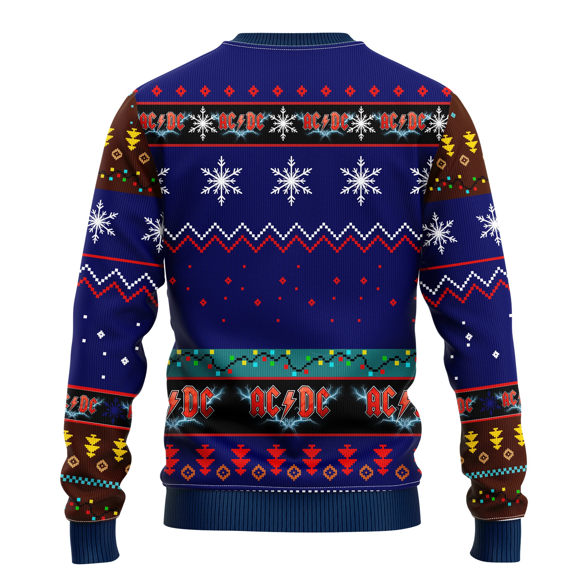 acdc ugly christmas sweater blue – Amazing Gift idea – thanksgiving gift