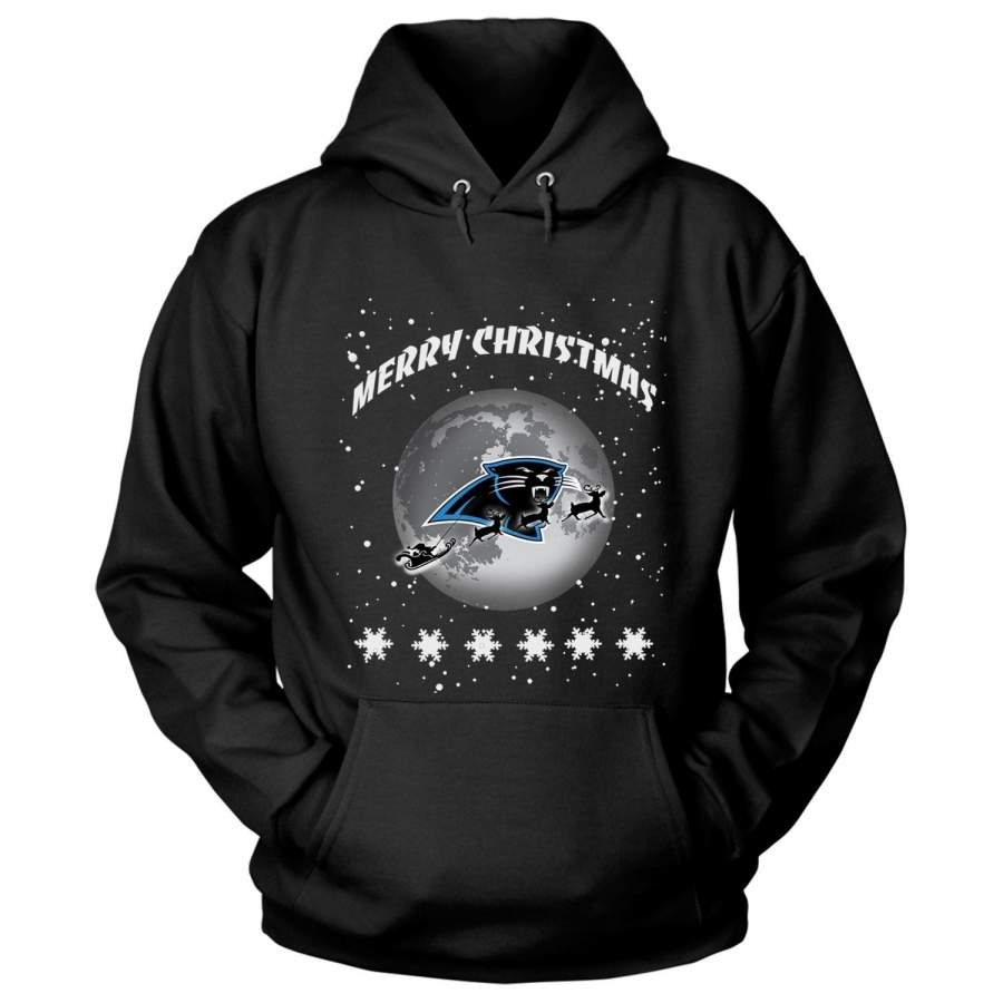 Merry Christmas T Shirt, Carolina Panthers T Shirt – Hoodie