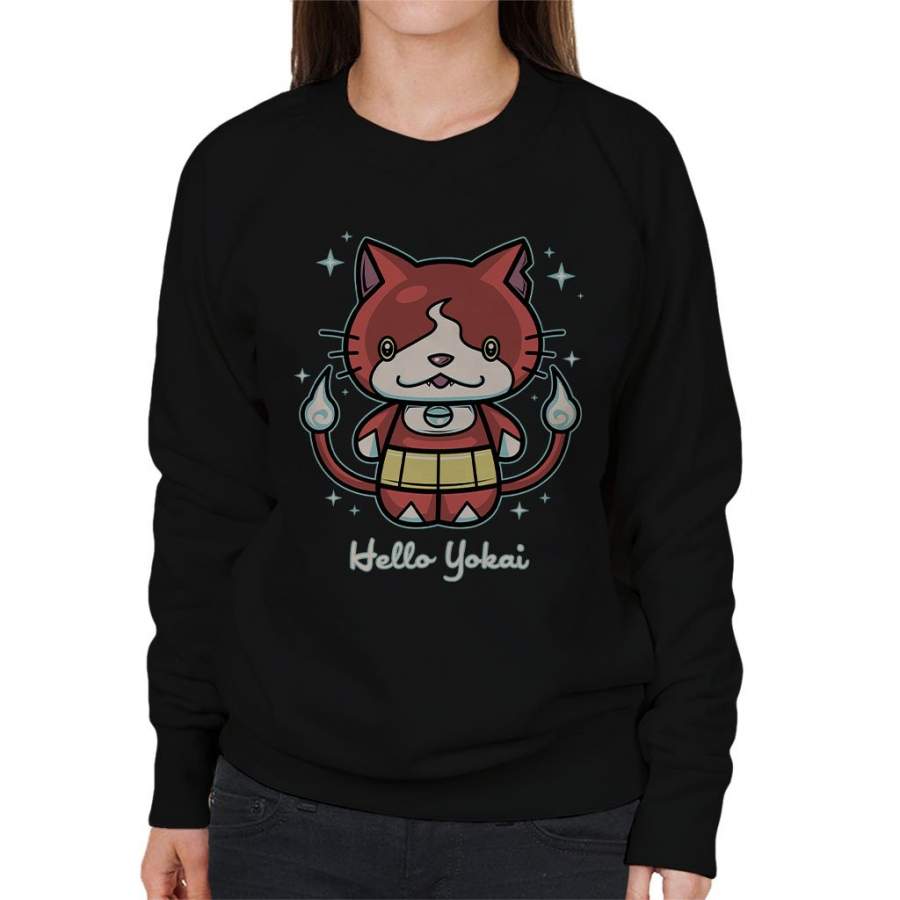 Hello Yokai Hello Kitty Yokai Watch Women’s Sweatshirt