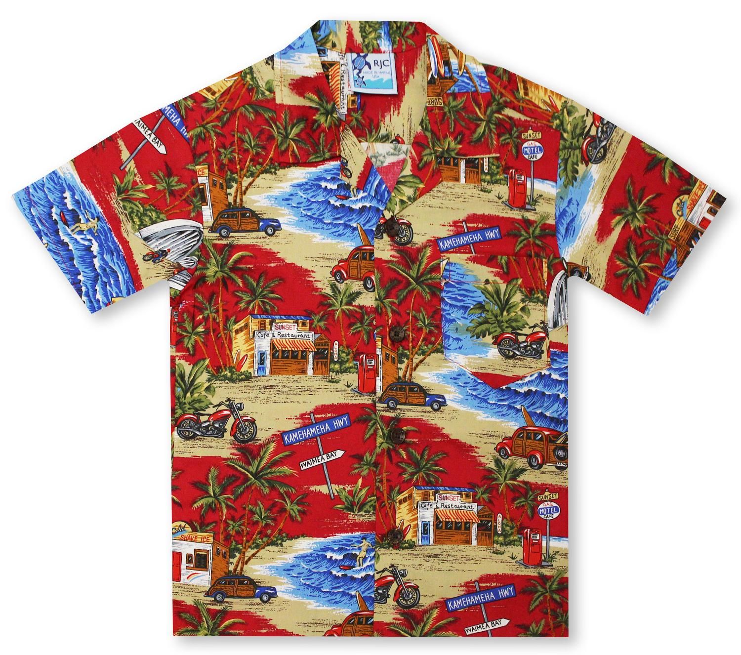 Island Rides Multicolor Amazing Design Hawaii Shirt Ha83030