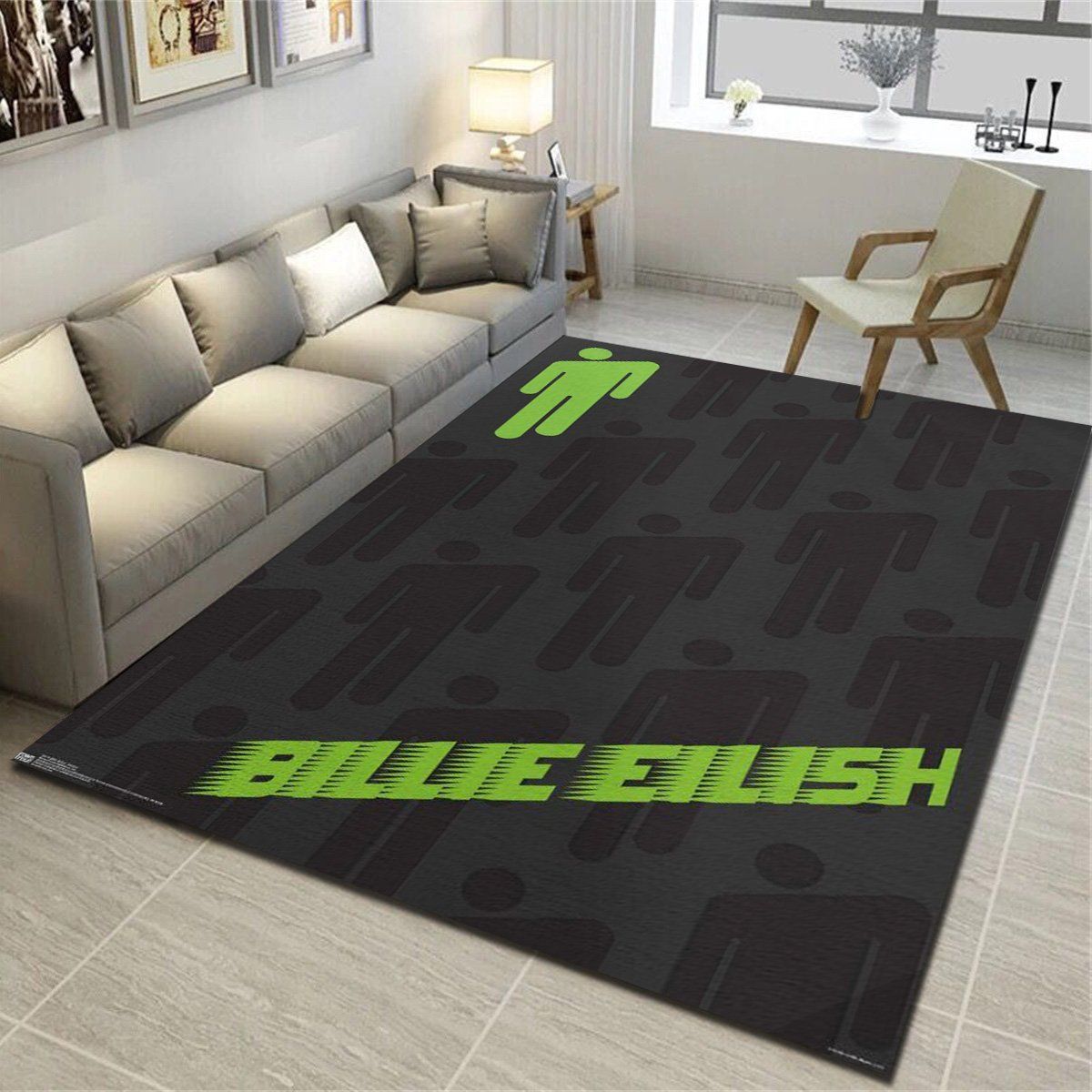 Billie Eilish Blohsh Rugs, Living Room Carpet